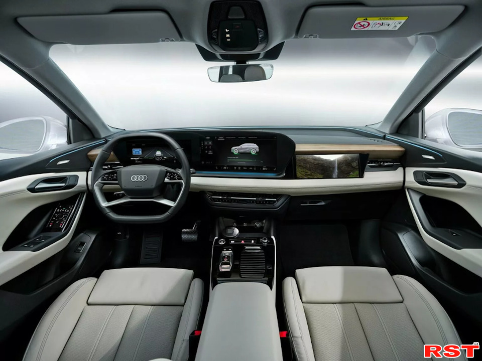 Audi Q6 e-tron: показан салон