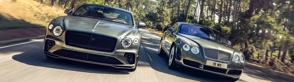 Bentley празднует 20-летие Continental GT